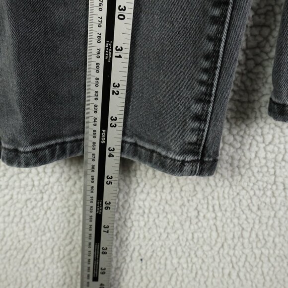 Mott & Bow Jeans Mens 36X34 Gray Slim Stretch Mid Rise Modern Charcoal - Picture 11 of 12